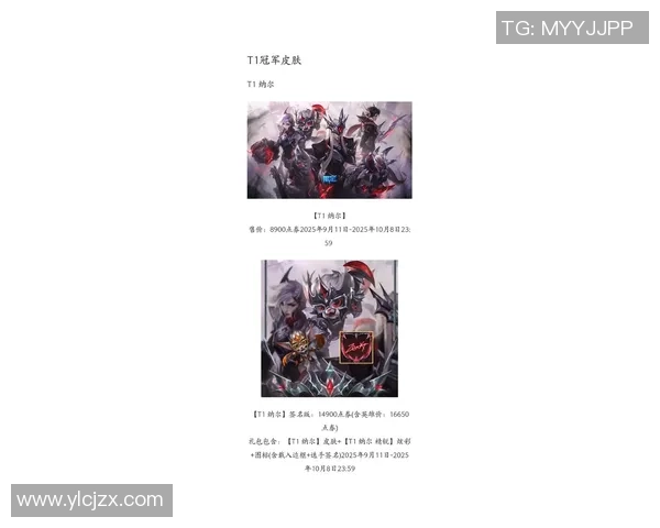 T1战队最新冠军皮肤英雄池名单揭晓全新选择引发热议